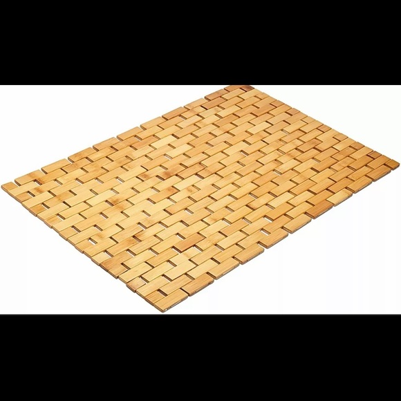 Home solutions Bamboo Bath Mat, Bath Mat, Bamboo Shower Mat, Bamboo Floor Mat - Picture 2 of 10